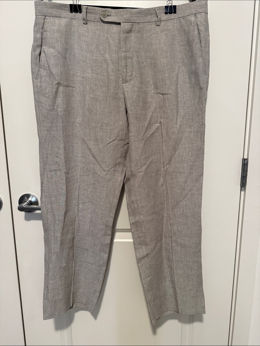 Joseph Abboud Men's Light Taupe Dress Pants